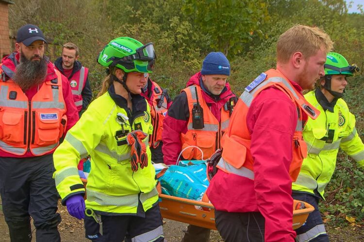 Wiltshire rescue volunteers put to test in simulated plane crash drill
