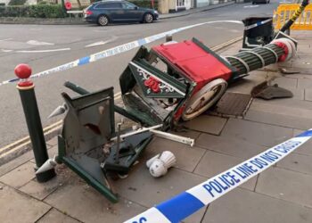 Cricklade’s historic Jubilee Clock smashed to pieces in lorry crash