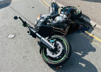 Police deploy stinger to end eight-mile motorbike chase in Wiltshire