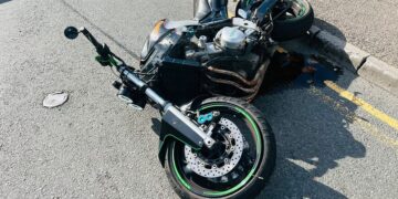 Police deploy stinger to end eight-mile motorbike chase in Wiltshire