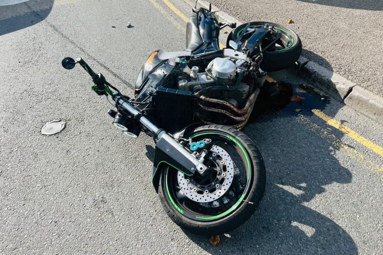 Police deploy stinger to end eight-mile motorbike chase in Wiltshire