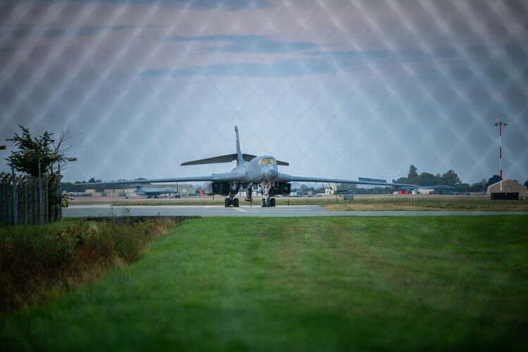Trump says threats prompted US bombers to leave RAF Fairford