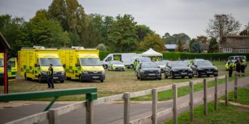 Ambulance service ‘on standby’ day before RAF Fairford incident