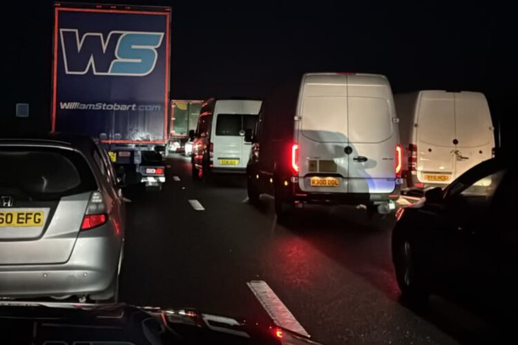 Crash involving lorry shuts M4 in Wiltshire as drivers stuck for hours